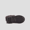 Bottines zippées vernies noir fille