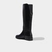 Bottes hautes petit talon noir femme