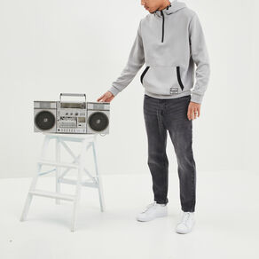 sweat a capuche hoodie liberto gris clair homme Sweat à capuche hoodie Liberto gris clair homme