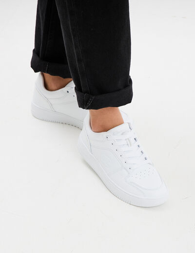 Tennis à lacets Rebound 2.0 Champion blanc femme