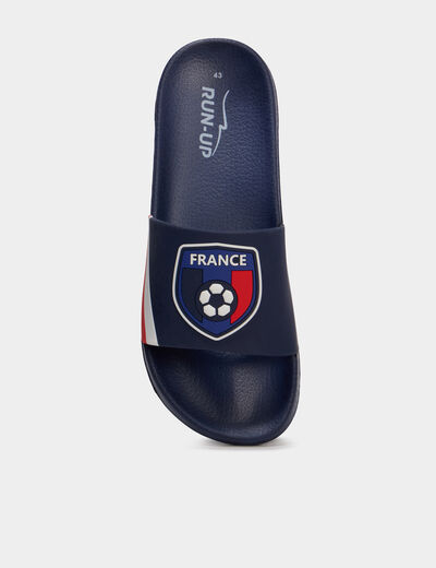 Claquettes multicolore homme