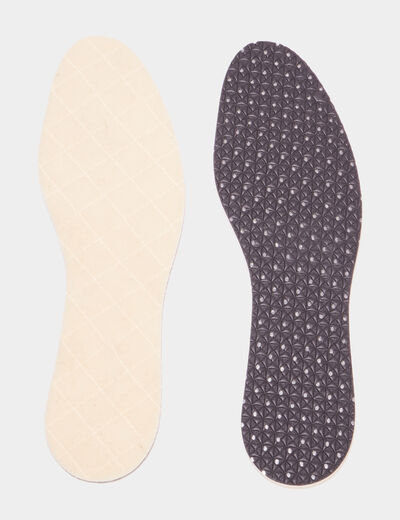Semelles thermiques Tawata blanc mixte