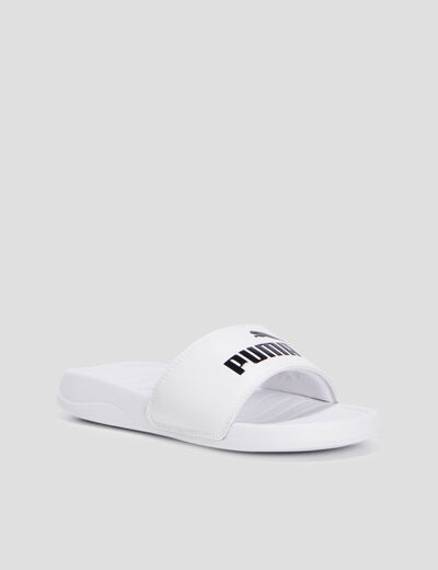 Claquettes Puma blanc femme
