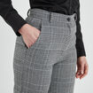 Pantalon wide leg noir femme