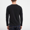 T-shirt manches longues noir homme