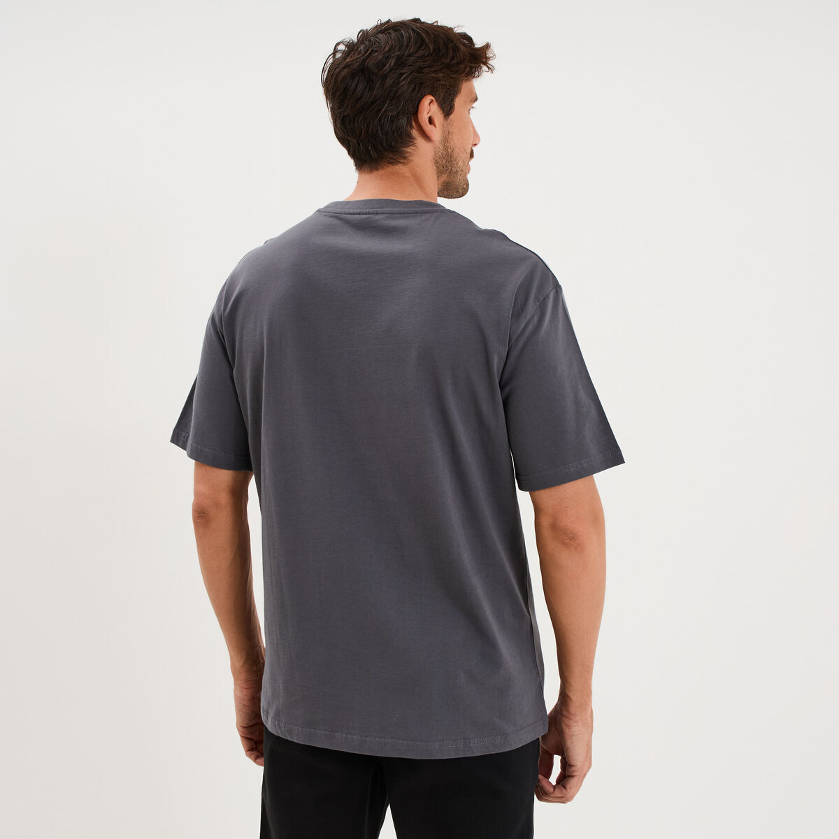 T-shirt manches courtes Spider-Man gris fonc&eacute; homme