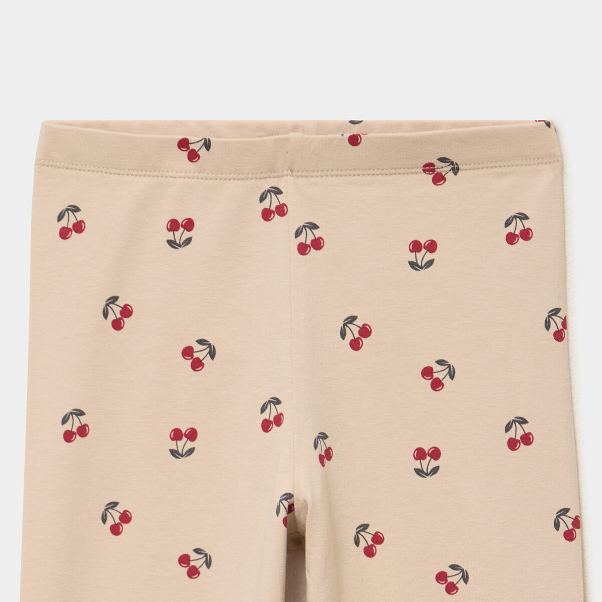 Legging taille &eacute;lastiqu&eacute;e coton ficelle fille