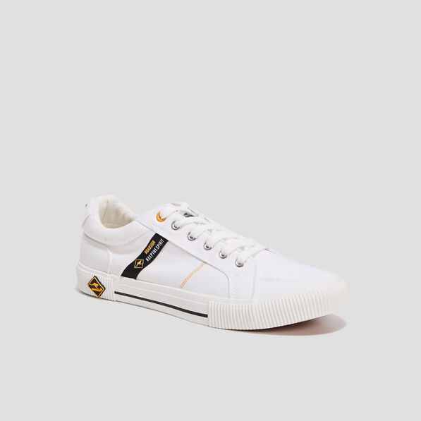 tennis a lacets blanc homme Tennis à lacets blanc homme