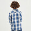 Chemise manches longues Creeks bleu garçon