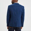 Veste de costume droite ajust&eacute;e bleu electrique homme