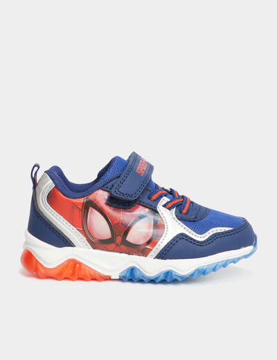 Baskets running lumineuses Spider-Man bleu garçon
