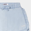 Short en jean &agrave; volants Creeks denim bleach b&eacute;b&eacute; fille