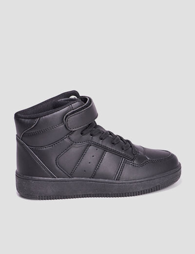 Baskets montantes Creeks Ktempete noir garçon