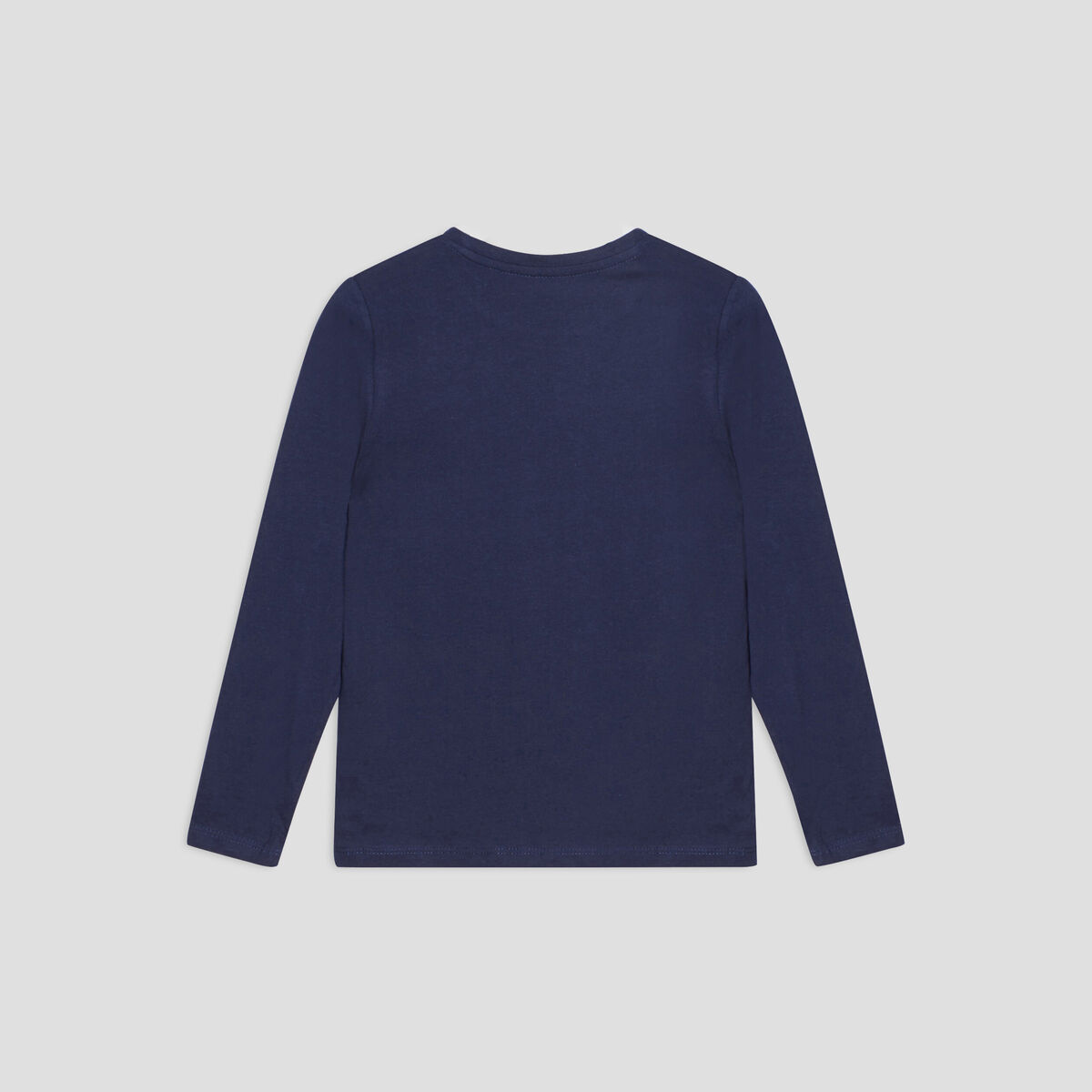 T-shirt manches longues bleu marine garçon