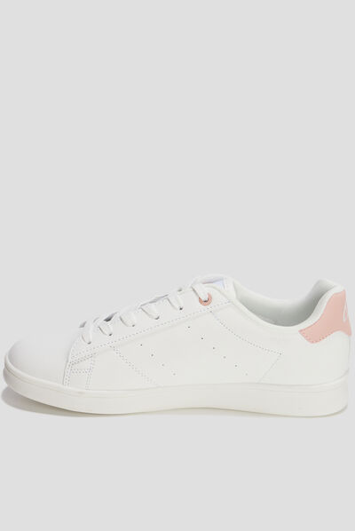 Tennis à lacets Ellesse blanc femme