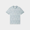 Polo droit manches courtes coton Creeks bleu ciel homme