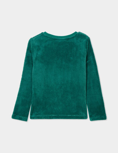 Coffret ensemble pyjama 3 pièces Naruto vert garçon
