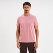 T-shirt en coton manches courtes vieux rose homme
