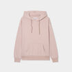 Sweat hoodie molleton &agrave; capuche marron clair femme