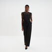 Combinaison pantalon d&eacute;tails dentelle noir femme