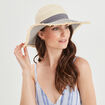 Capeline sable femme