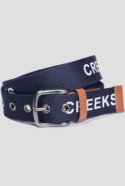 Ceinture Creeks bleu marine garçon