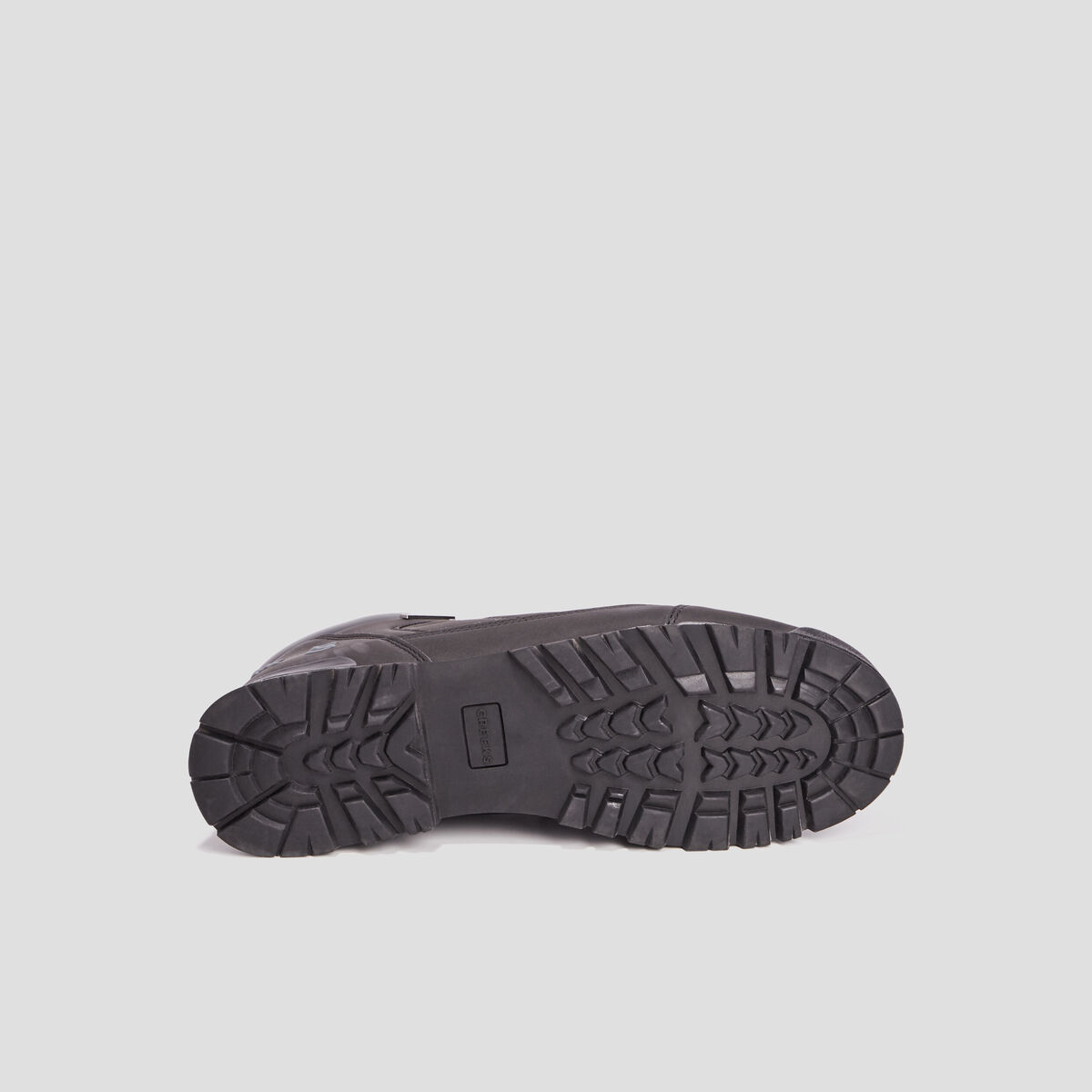 Bottines montantes lac&eacute;es noir homme