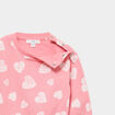Ensemble sweat et legging vieux rose b&eacute;b&eacute; fille