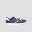 Tennis basses à lacets bleu marine homme