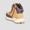 Bottines zippées Trappeur Barato jaune garçon