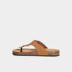 Mules avec boucles marron clair homme