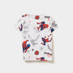 T-shirt manches courtes Spider-Man blanc garçon