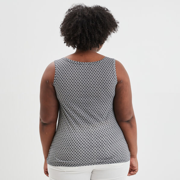 debardeur ajuste col en v modavista noir femmegt Débardeur ajusté col en V Modavista noir femme grande taille