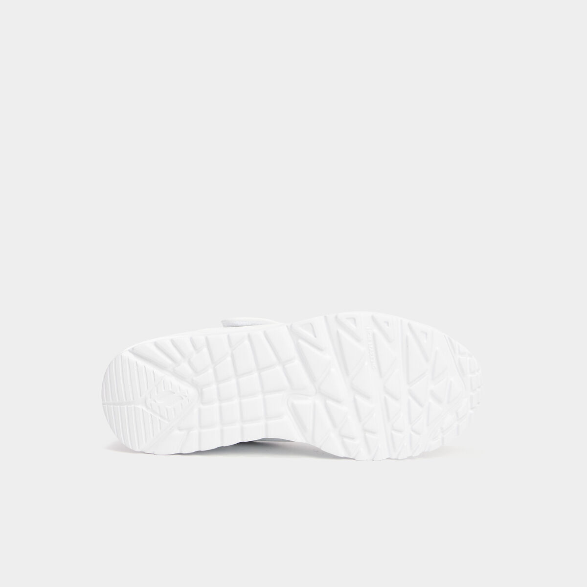 Tennis à lacets Skechers Uno blanc fille