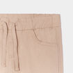 Pantalon regular taille élastiquée coton gris garçon