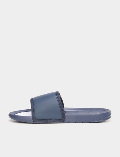Mules de plage à scratchs multicolore homme