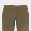 Pantalon regular avec poches vert kaki garçon