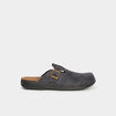 Mules avec boucles noir homme