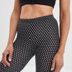 Leggings en coton noir femme