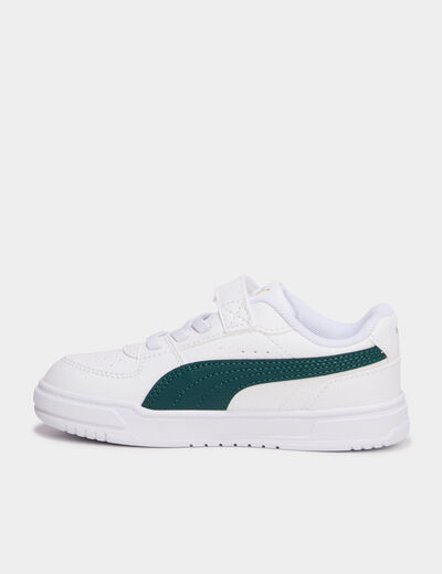 Baskets &agrave; scratchs Caven III Puma vert &eacute;meraude gar&ccedil;on
