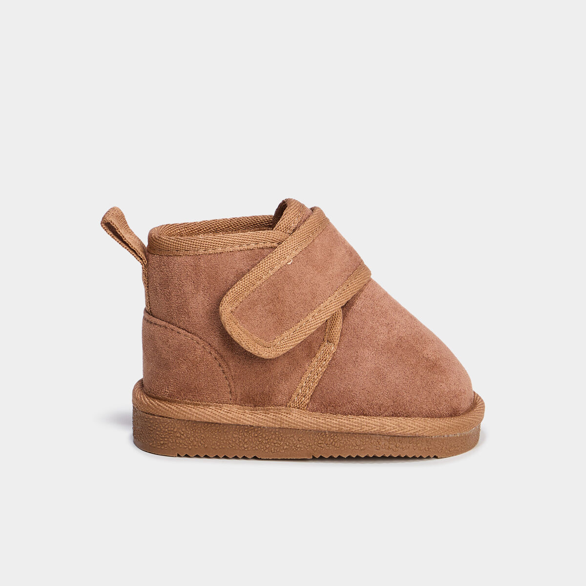 Boots &agrave; scratchs camel b&eacute;b&eacute; gar&ccedil;on