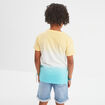 T-shirt col rond manches courtes Creeks jaune citron garçon