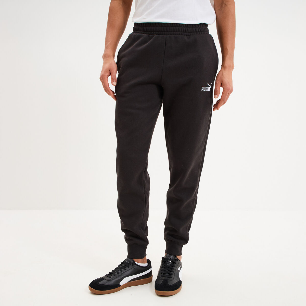 Pantalon de jogging droit Puma noir homme