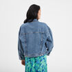 Veste en jean boutonnée Creeks denim double stone femme