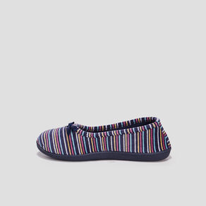 chaussons ballerines isotoner multicolore femme Chaussons ballerines Isotoner multicolore femme