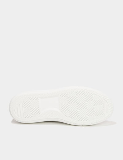 Baskets montantes en toile Creeks sable femme