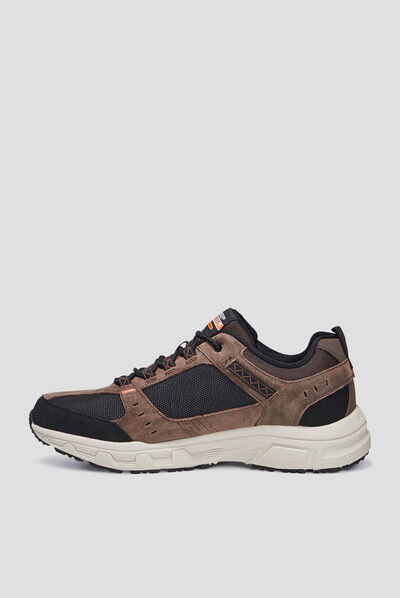 Runnings à mémoire de forme Skechers marron homme