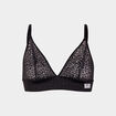 Soutien-gorge triangle dentelle noir femme