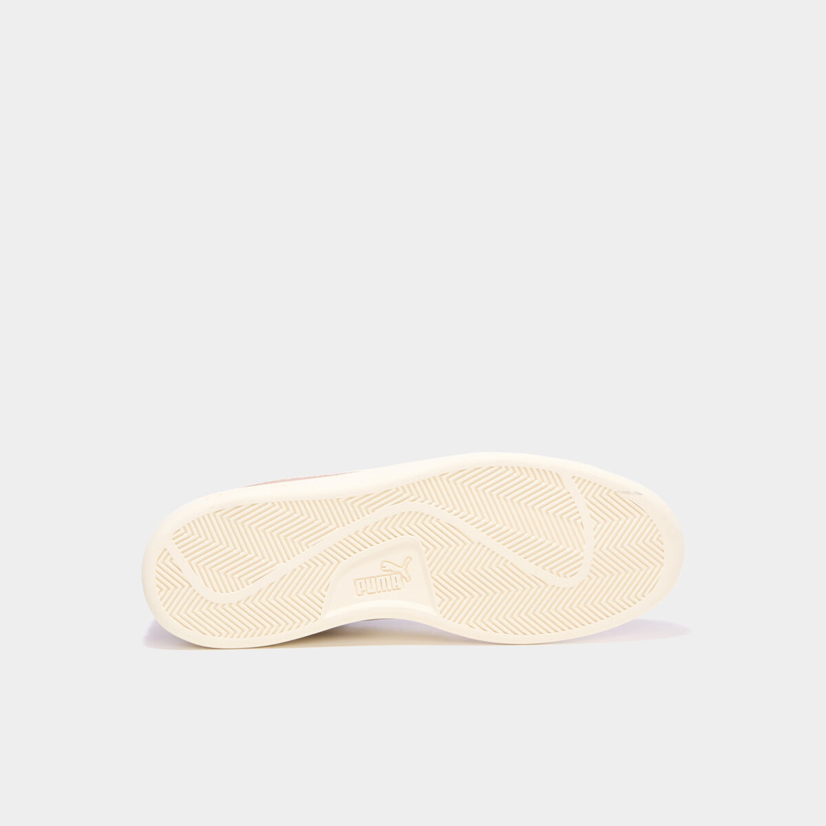 Tennis cuir su&eacute;dine Puma Smash V3 marron clair homme