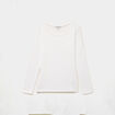 T-shirt thermique manches longues blanc femme